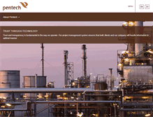 Tablet Screenshot of p-entech.com